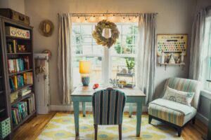 How to clear space for a home office