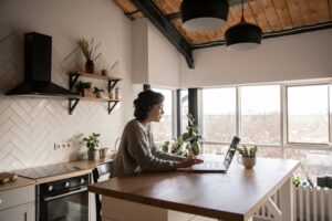 How to clear space for a home office