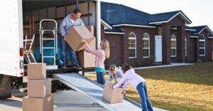 What services are provided by movers and storage?