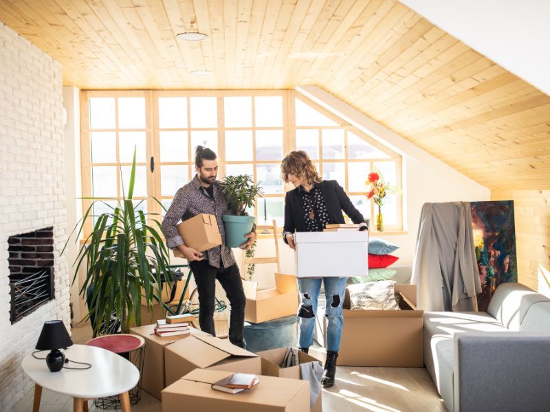 How are moving and storage services helpful?