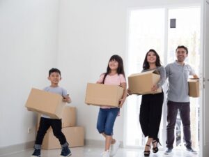What kind of service does a moving company provide?