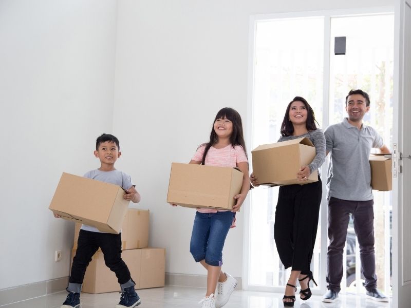 What kind of service does a moving company provide?